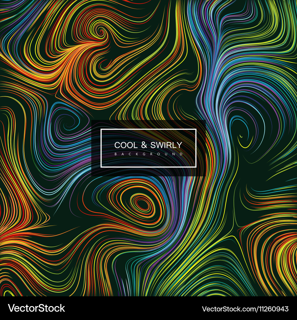 Abstract Swirl Texture Background Vector Image