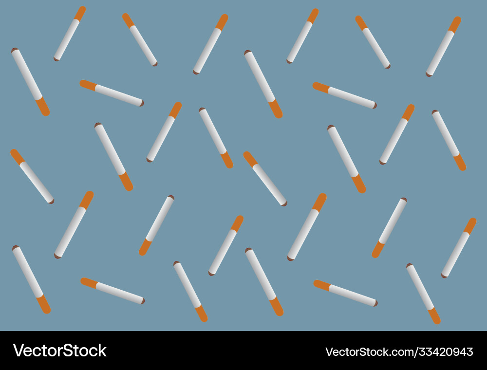 Cigarettes and color background Cigarettes and color background vector image