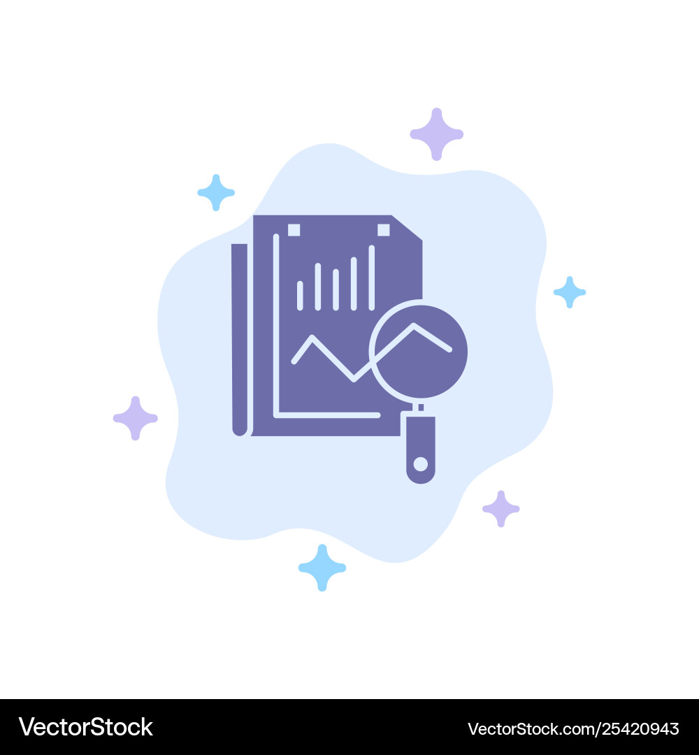 File static search computing blue icon File static search computing blue icon vector image