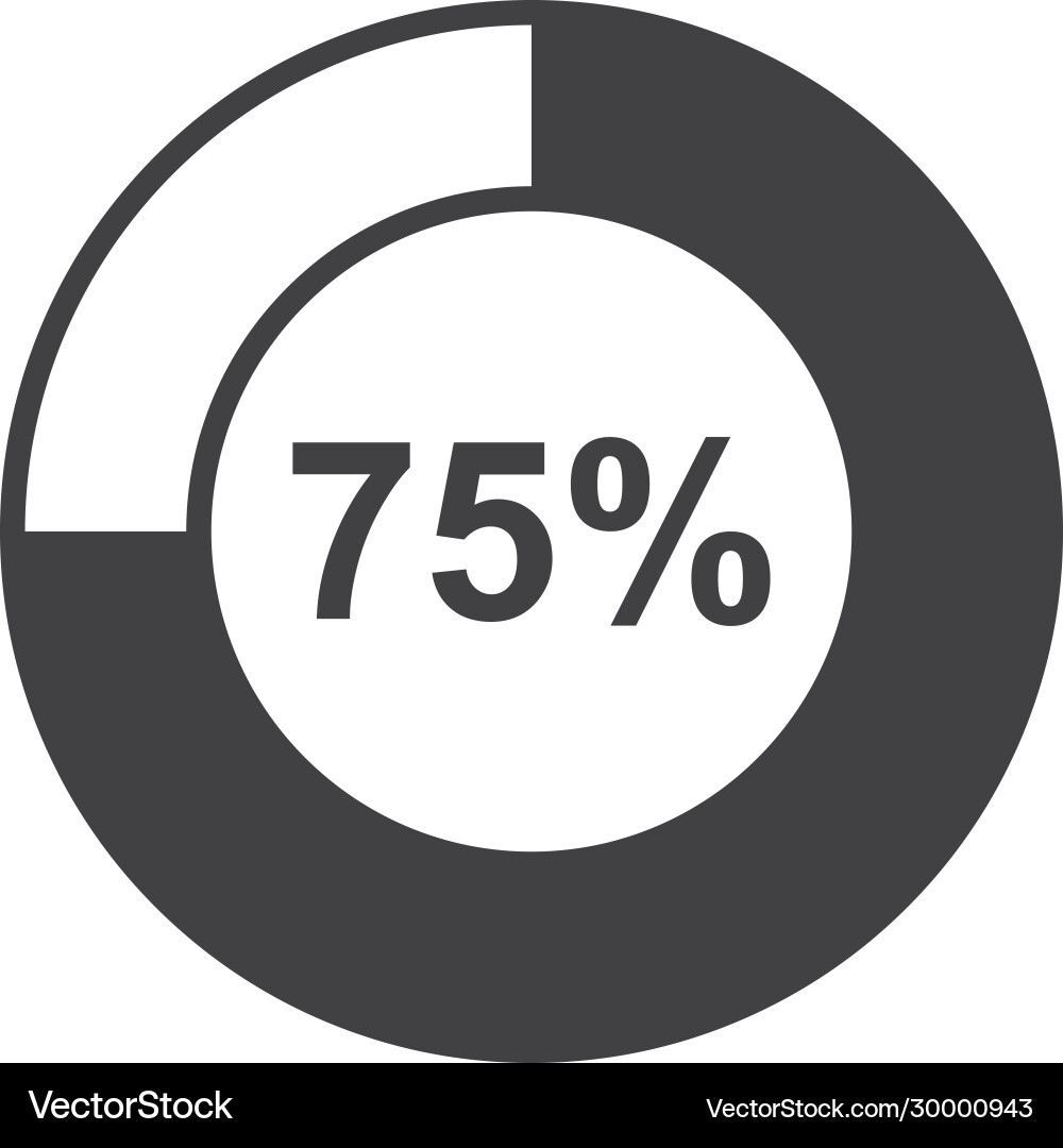 Loading indicator icon design vector image