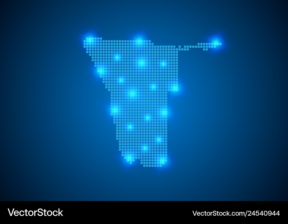 Abstract blue background with map internet line Abstract blue background with map internet line vector image