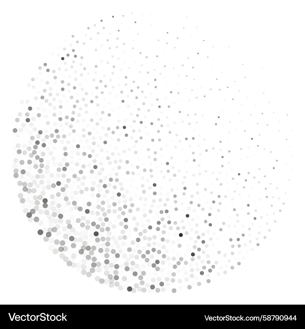 Abstract circular halftone dot pattern Abstract circular halftone dot pattern Vector Image