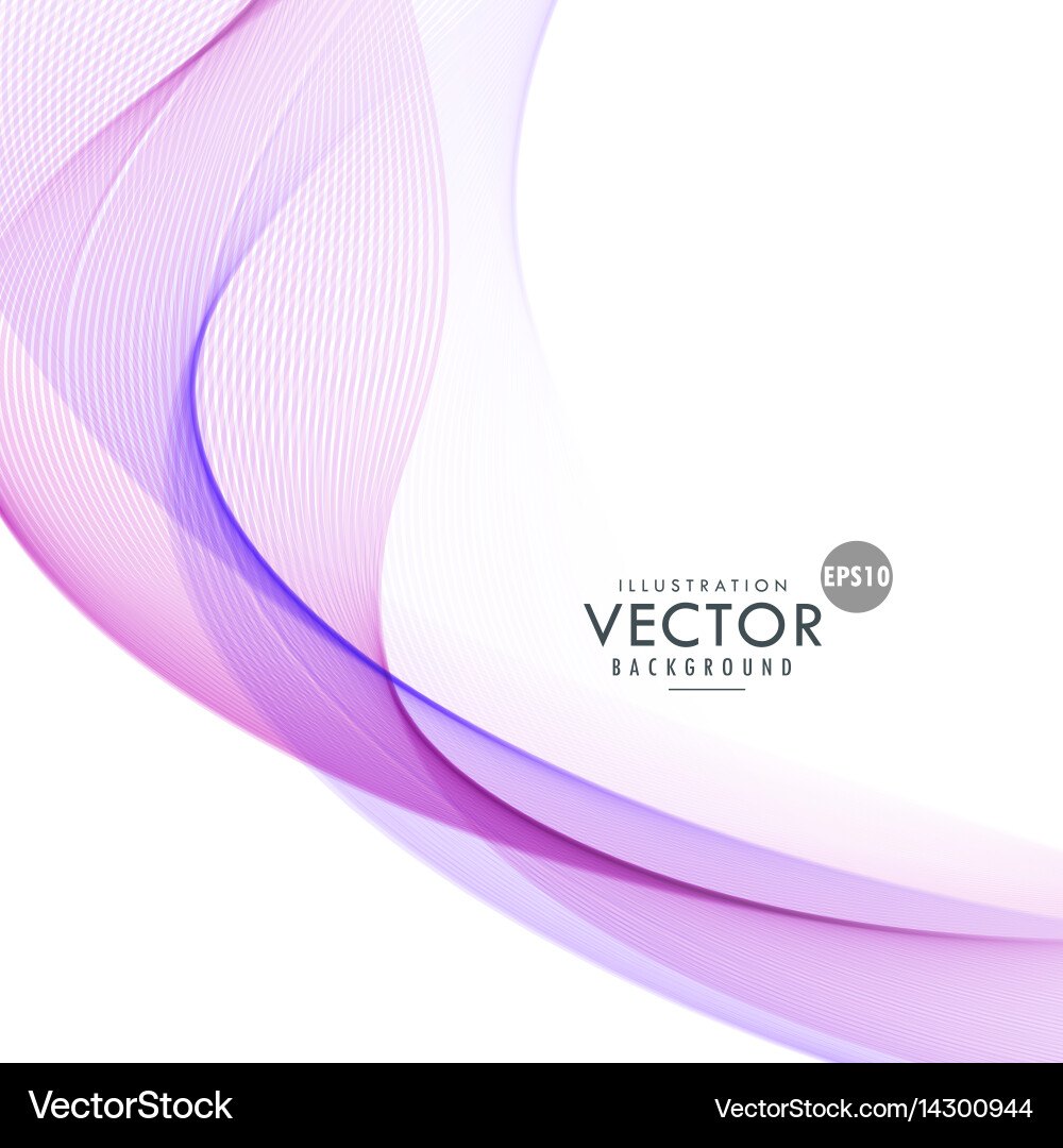 Abstract purple wave background design Royalty Free Vector