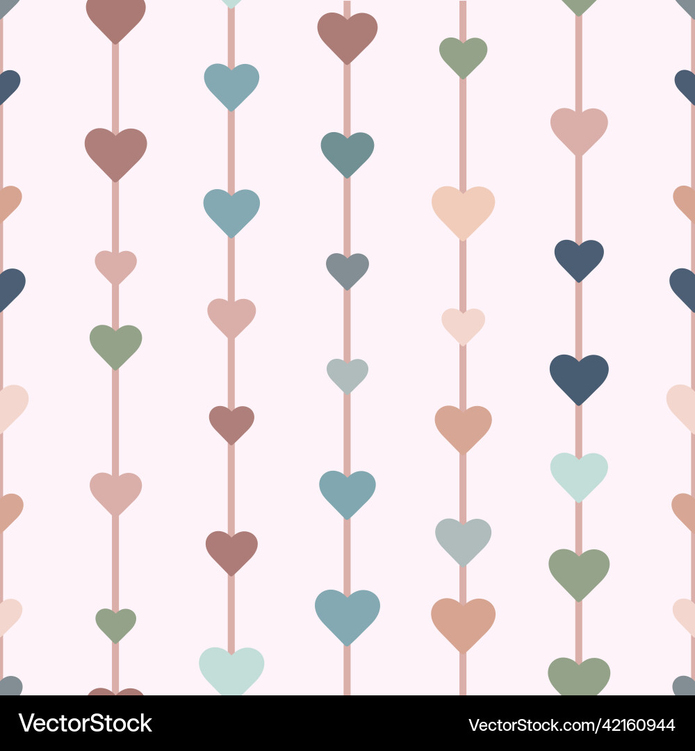 Multicolored geometric pattern seamless repeat Vector Image