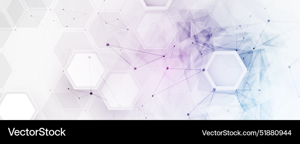 Neural network concept connected cells with links Neural network concept connected cells with links vector image
