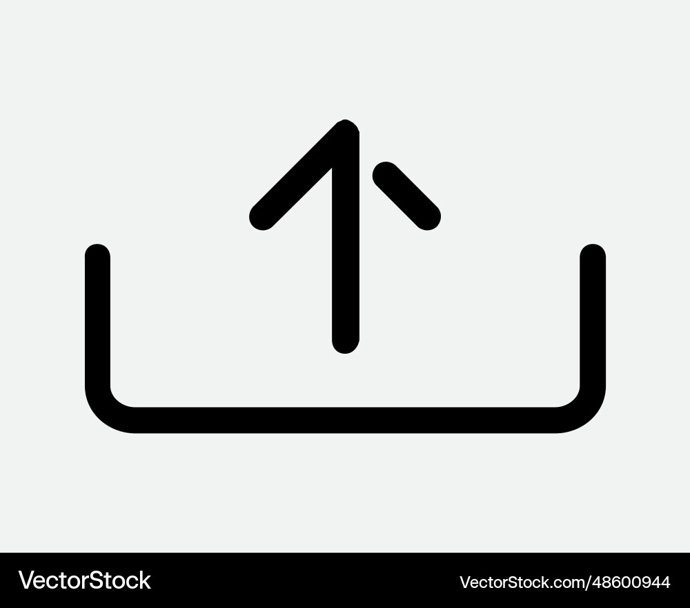 Upload data icon up load internet web storage app Upload data icon up load internet web storage app vector image