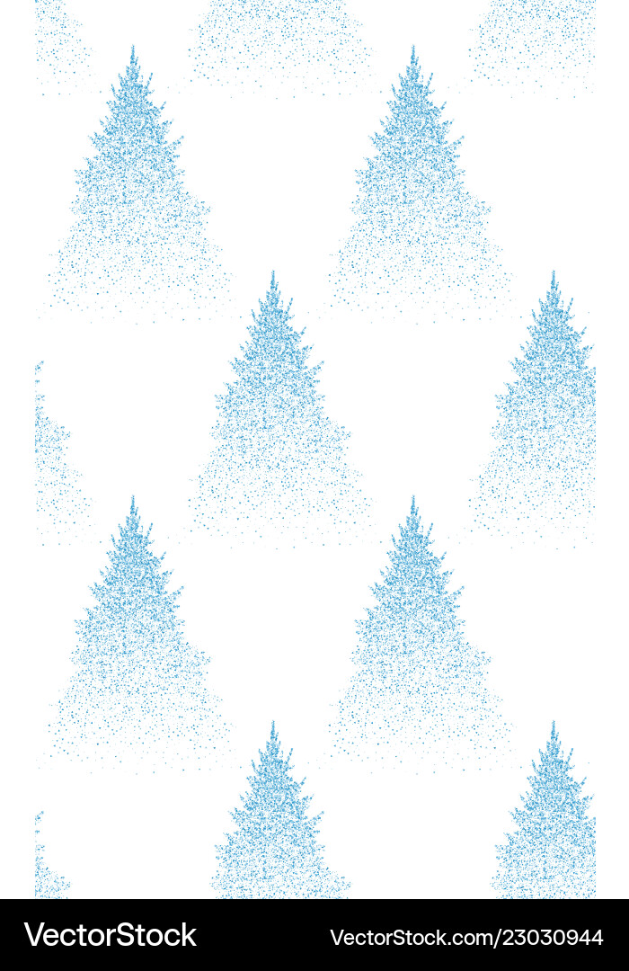 Winter seamless pattern with fir trees and pines Winter seamless pattern with fir trees and pines vector image