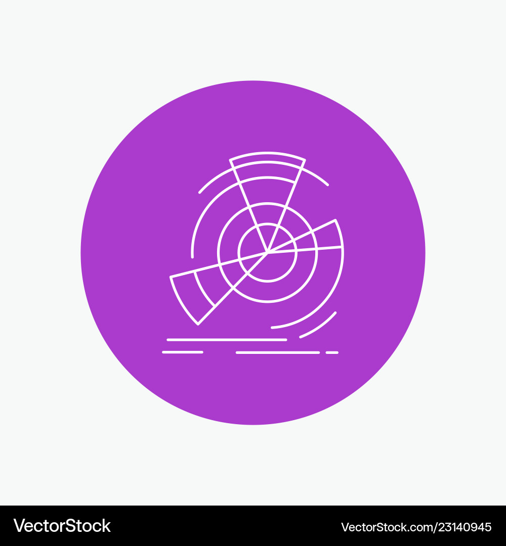 Data diagram performance point reference white Vector Image