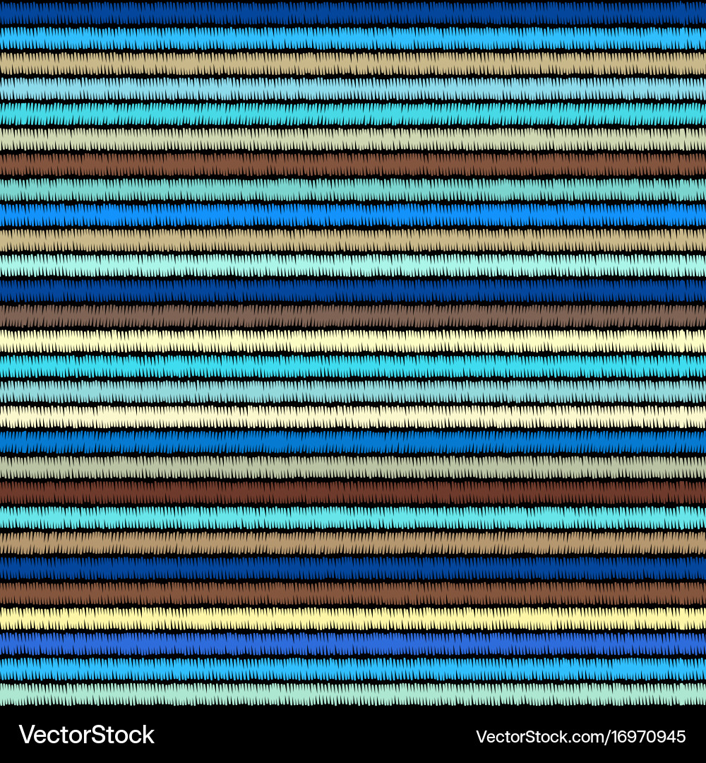 Seamless background in the bohemian style Vector Image