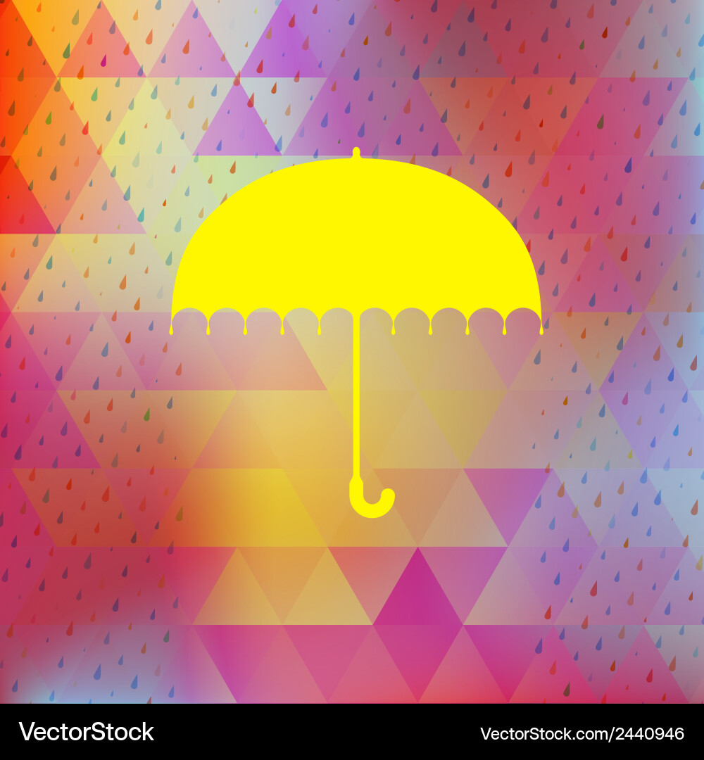 Abstract background with rain pattern eps 10 Vector Image