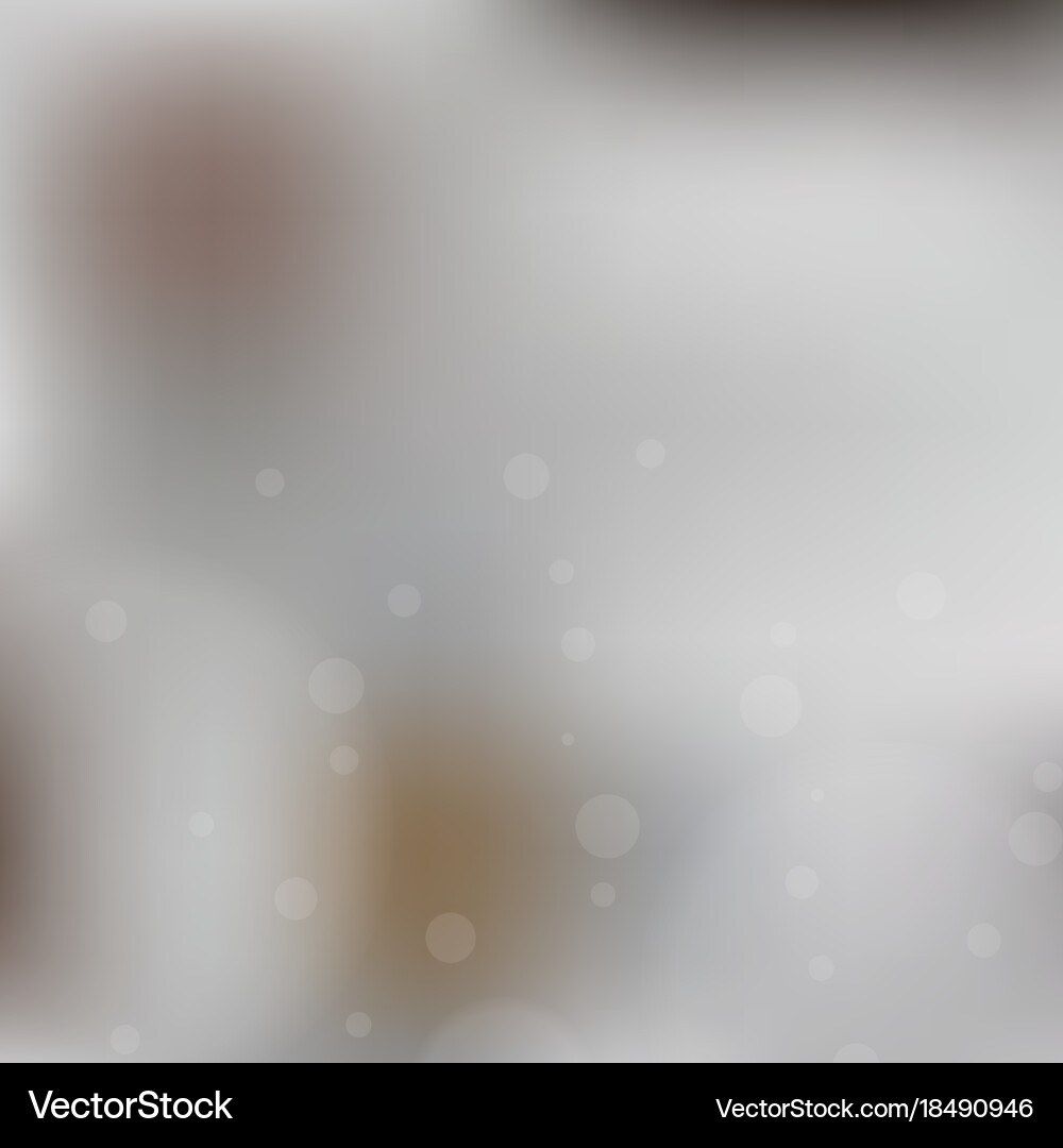 Blurred background with bokeh Vector Image