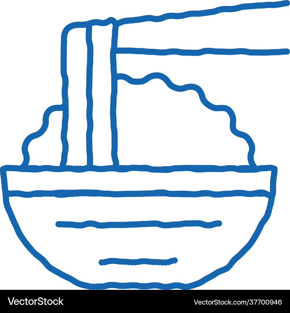 Südkorea Mahlzeit doodle icon hand gezeichnet Südkorea Mahlzeit doodle icon hand gezeichnet vektorbild