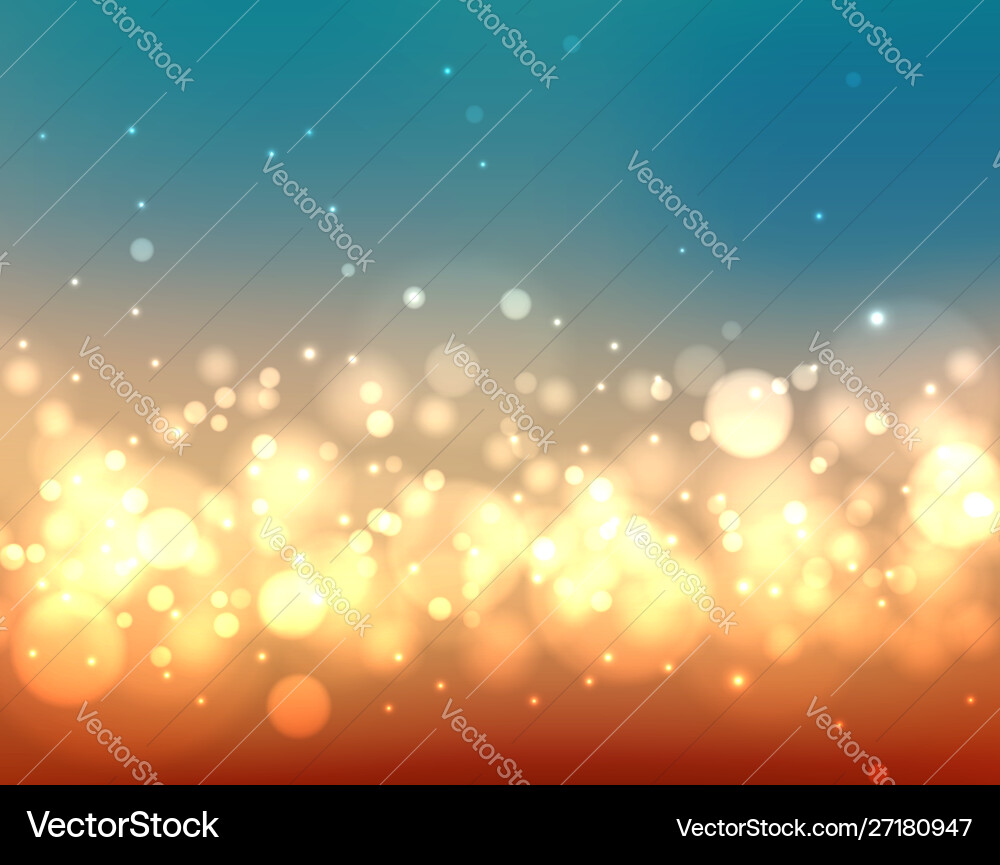 Abstract colorful blurred background with bokeh Abstract colorful blurred background with bokeh vector image