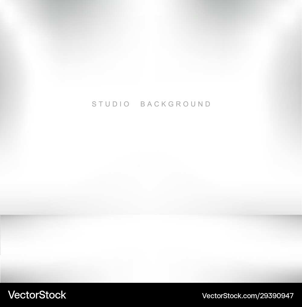 Empty gallery wall with lights for images Empty gallery wall with lights for images vector image
