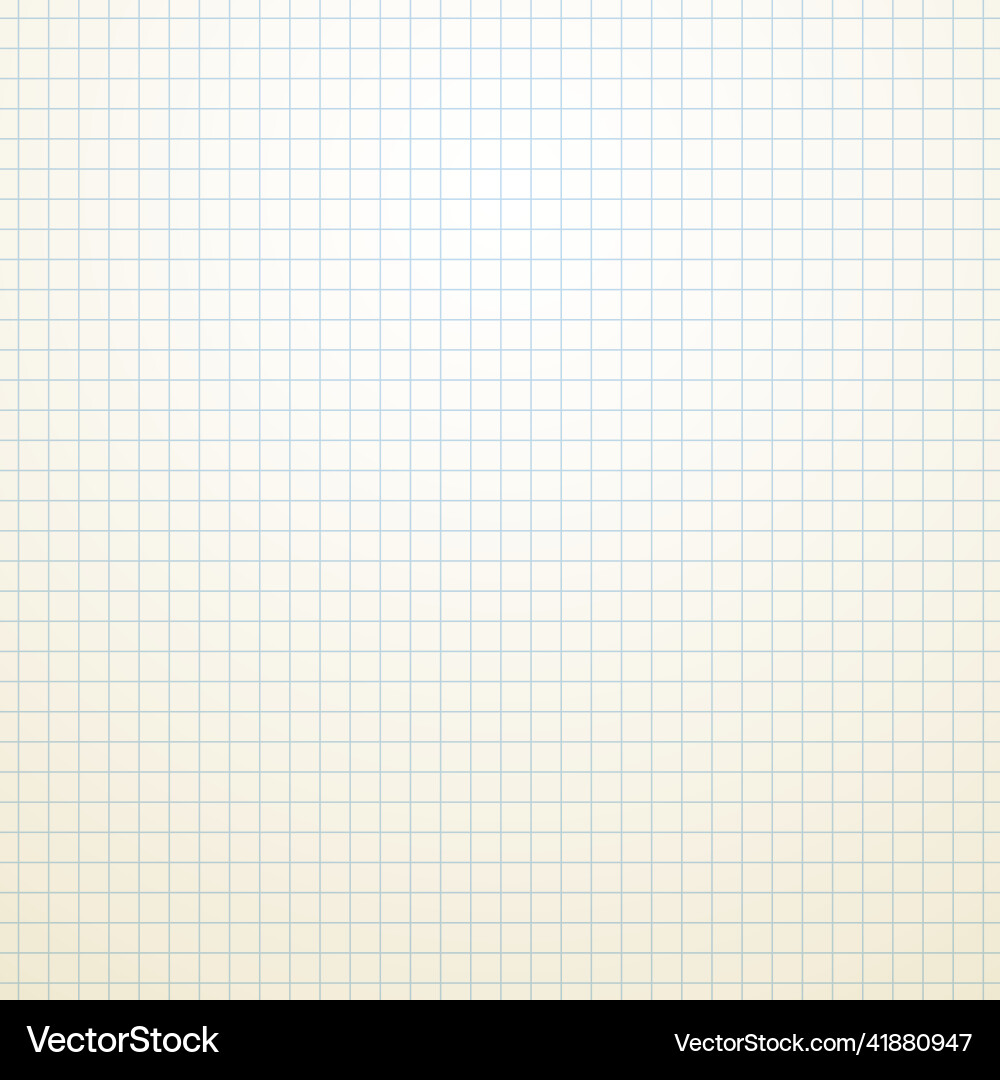 Grid Paper Background Vector Image