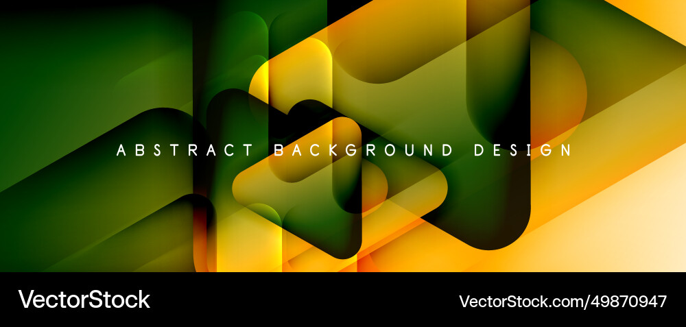 Shadow and light triangle background dynamic Vector Image
