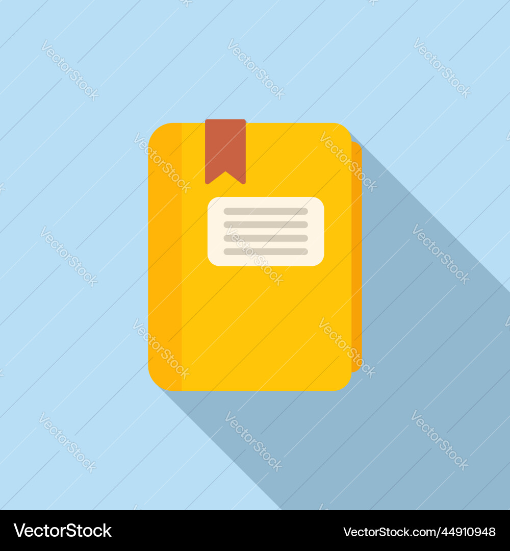 Data folder icon flat web contact Data folder icon flat web contact vector image