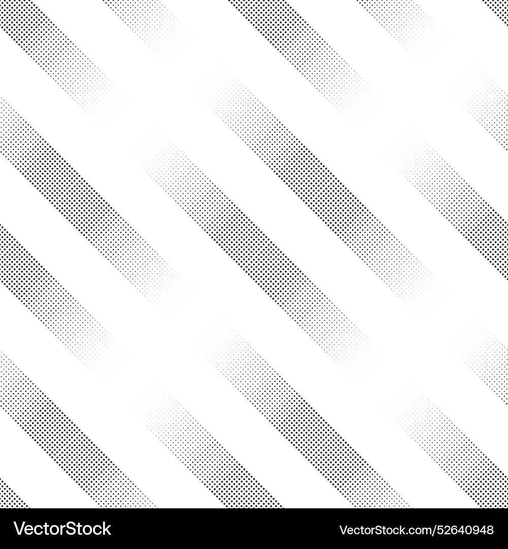 Halftone bitmap dot stipple effect diagonal vector image