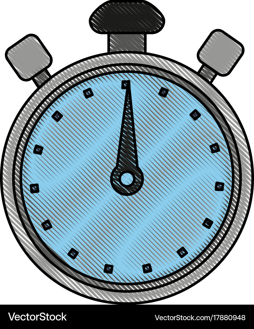 Timer chronometer symbol Vector Image