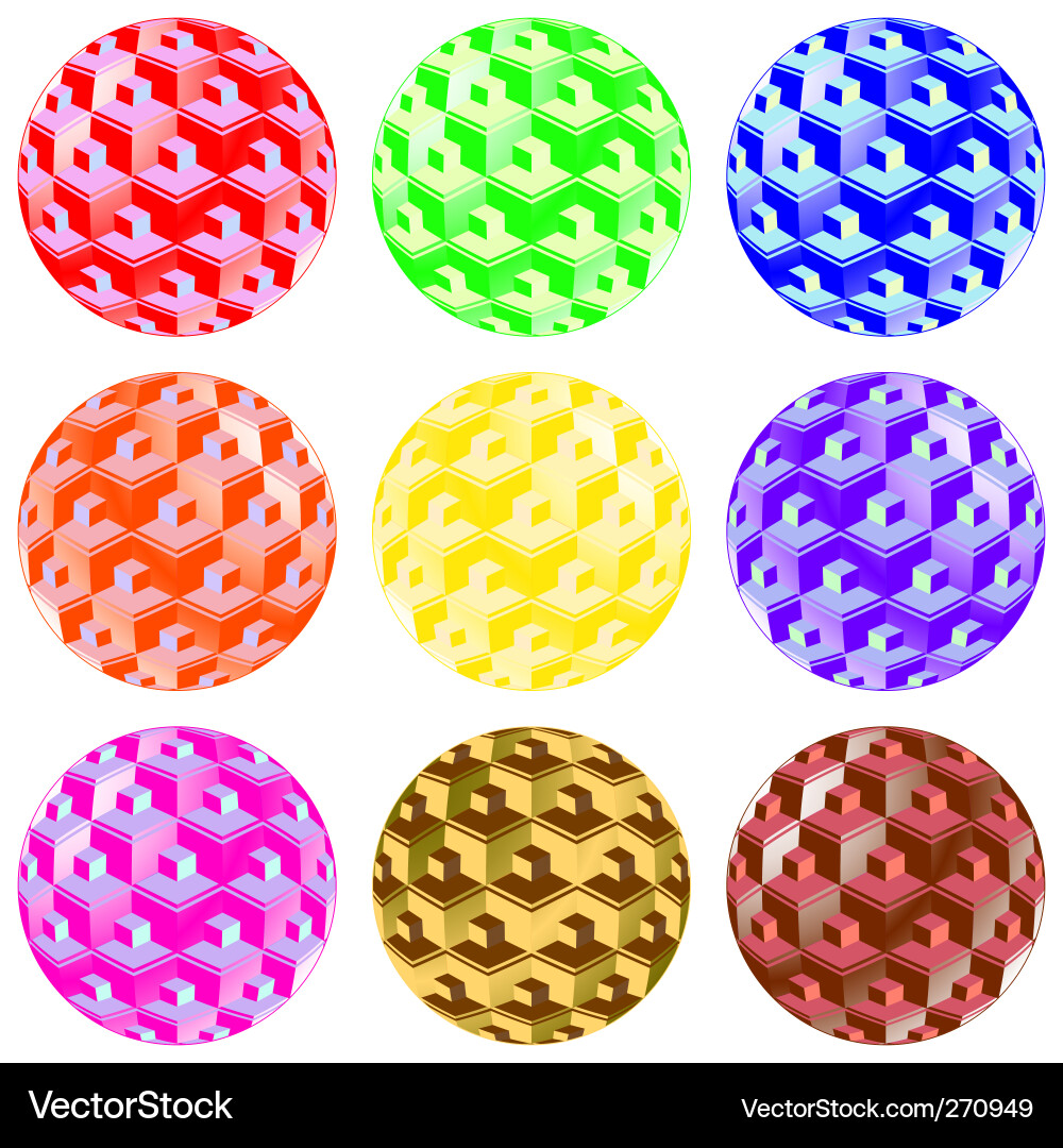 Bubbles pattern Vector Image