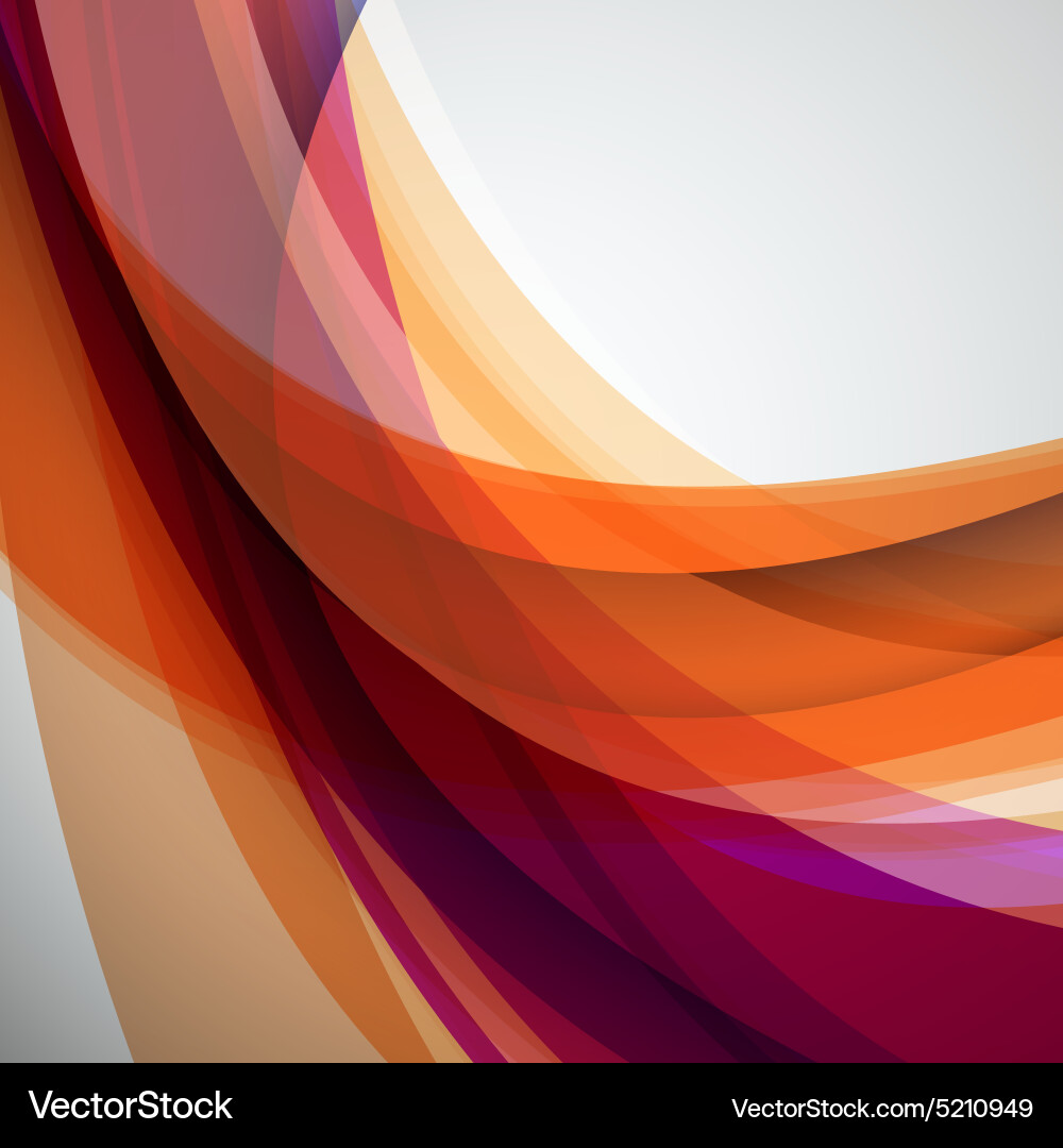 Futuristic Wave Background - Colorful & Dynamic vector image