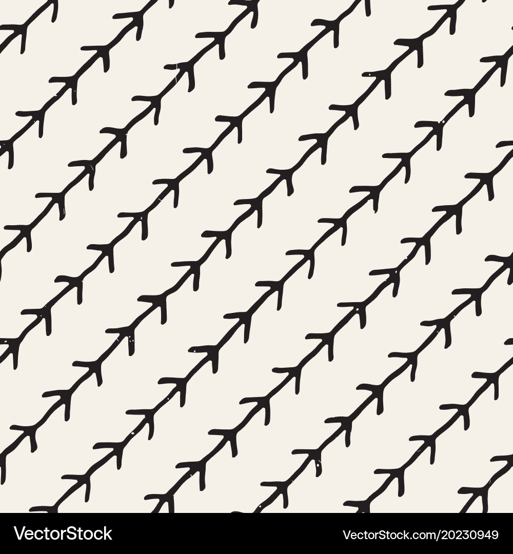 Hand drawn style seamless pattern abstract Vector Image