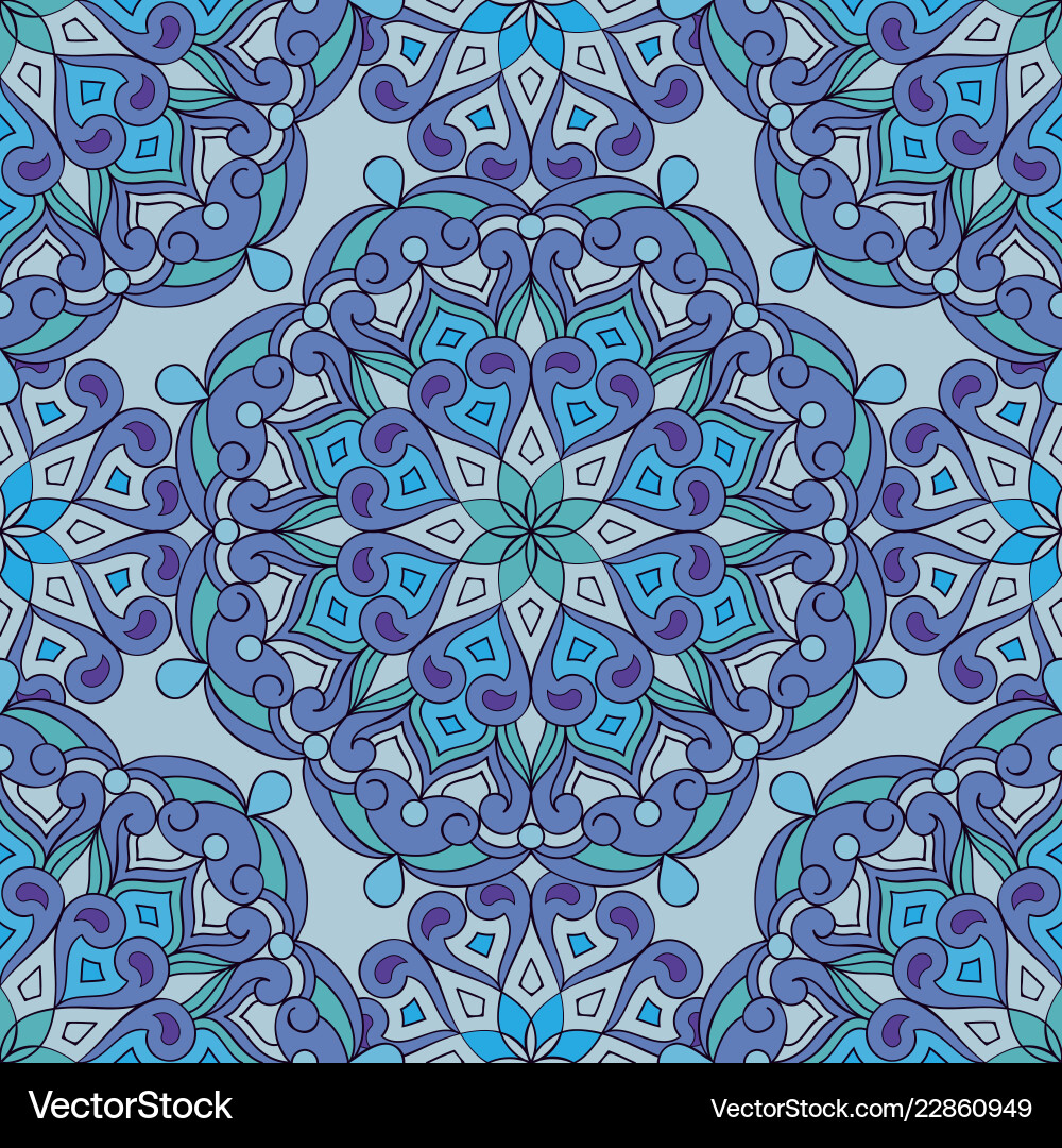 Seamless pattern vector image