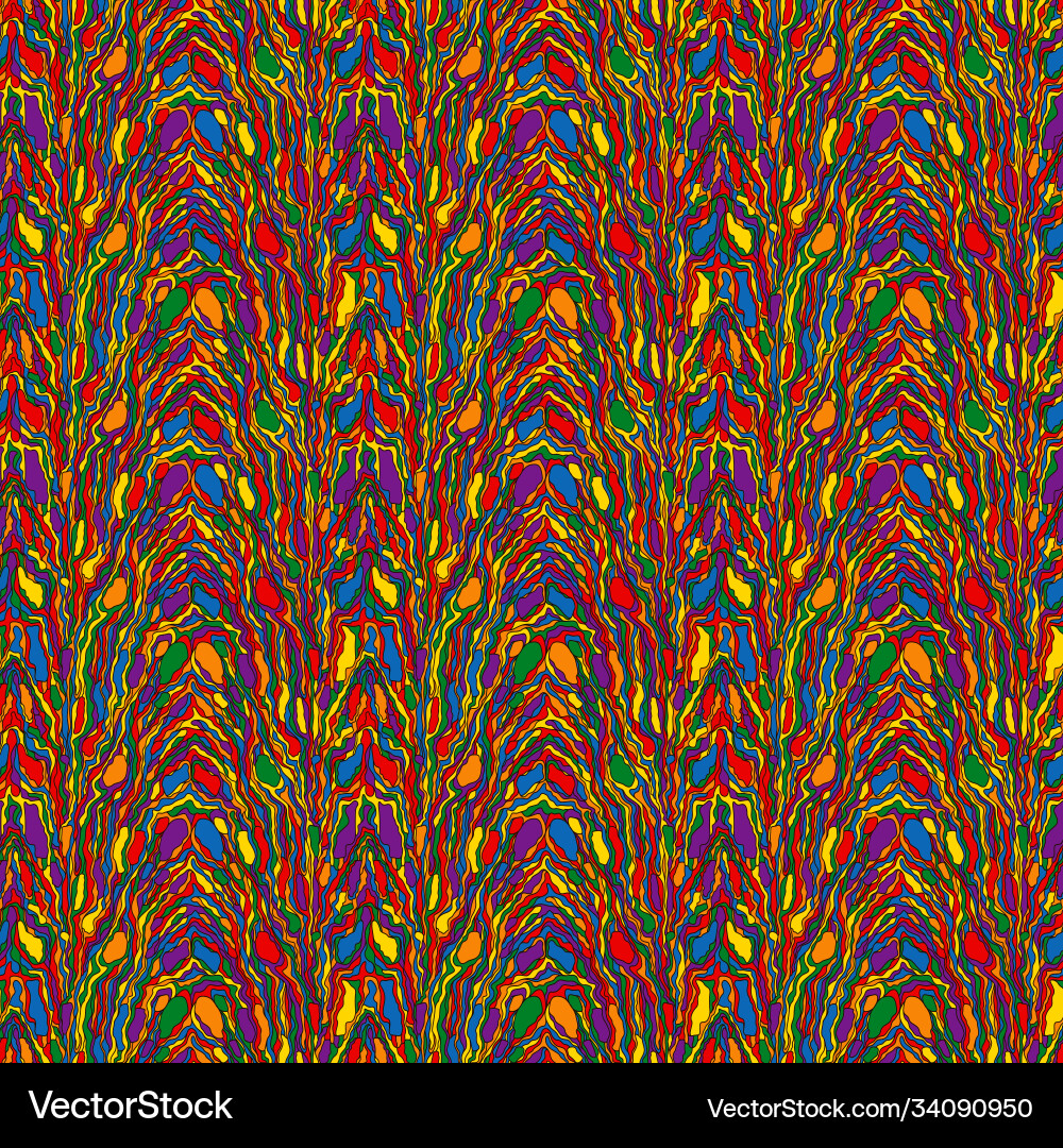 Abstract seamless pattern with colorful shapes Abstract seamless pattern with colorful shapes vector image