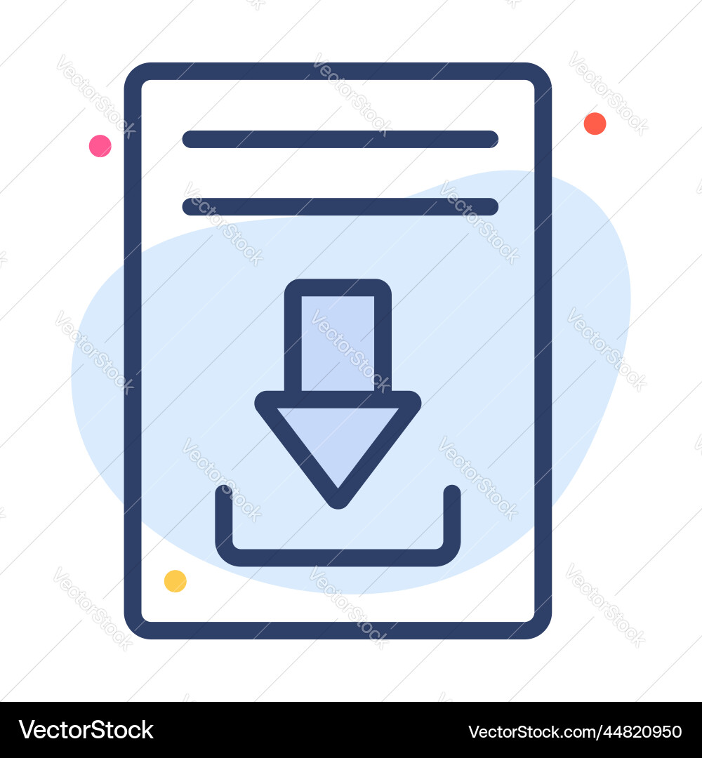 Downloads icon user interface as a simple sign Vector Image
