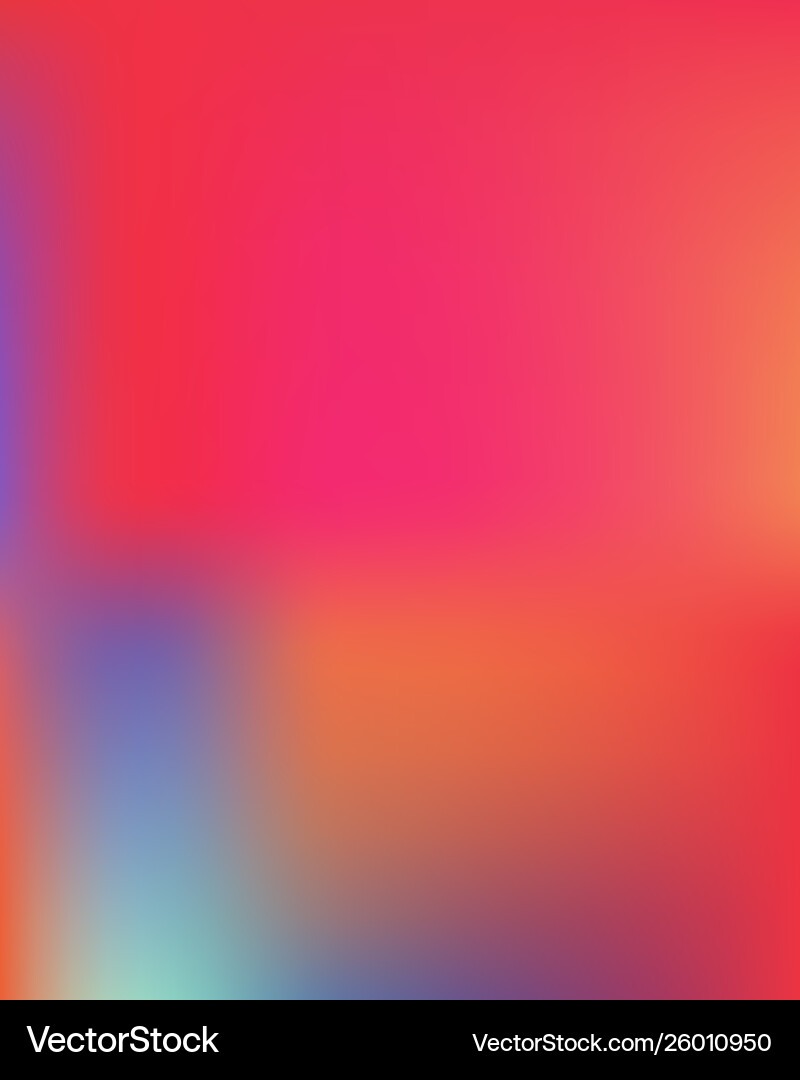 Gradient mesh painted in different colors vector image