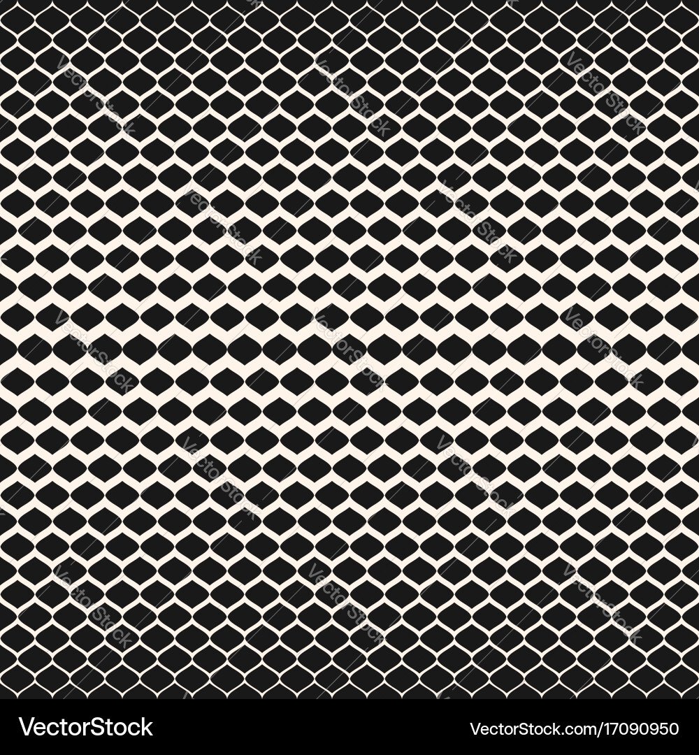 Halftone seamless pattern mesh texture vector image