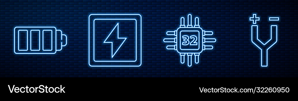 Zeilenprozessor mit Mikroschaltungen cpu Batterie einstellen Zeilenprozessor mit Mikroschaltungen cpu Batterie einstellen vektorbild