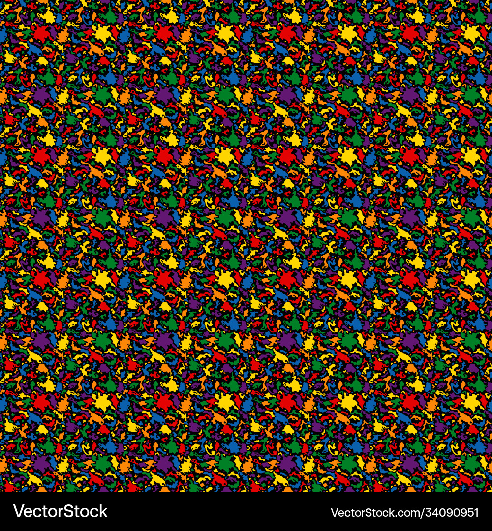 Abstract seamless multicolor pattern Abstract seamless multicolor pattern Vector Image