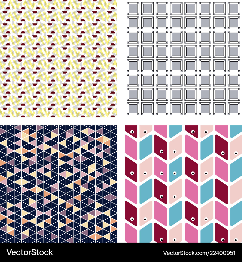 Bright pattern background design abstract Vector Image