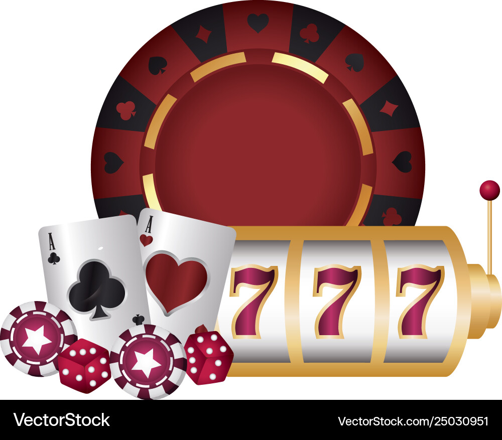 Casino Poker Roulette Jackpot-Maschinenkarten Casino Poker Roulette Jackpot-Maschinenkarten vektorbild
