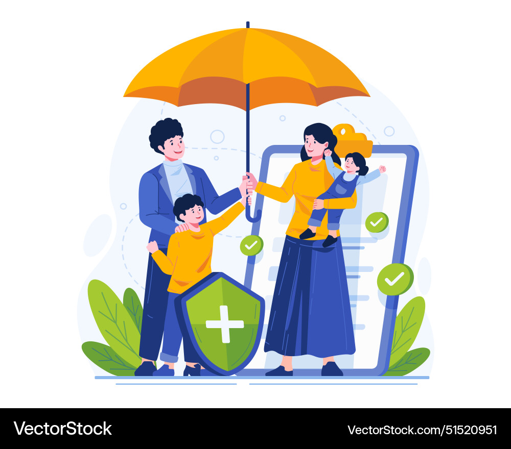 https://cdn.vectorstock.com/i/1000v/09/51/family-protection-insurance-concept-vector-51520951.jpg