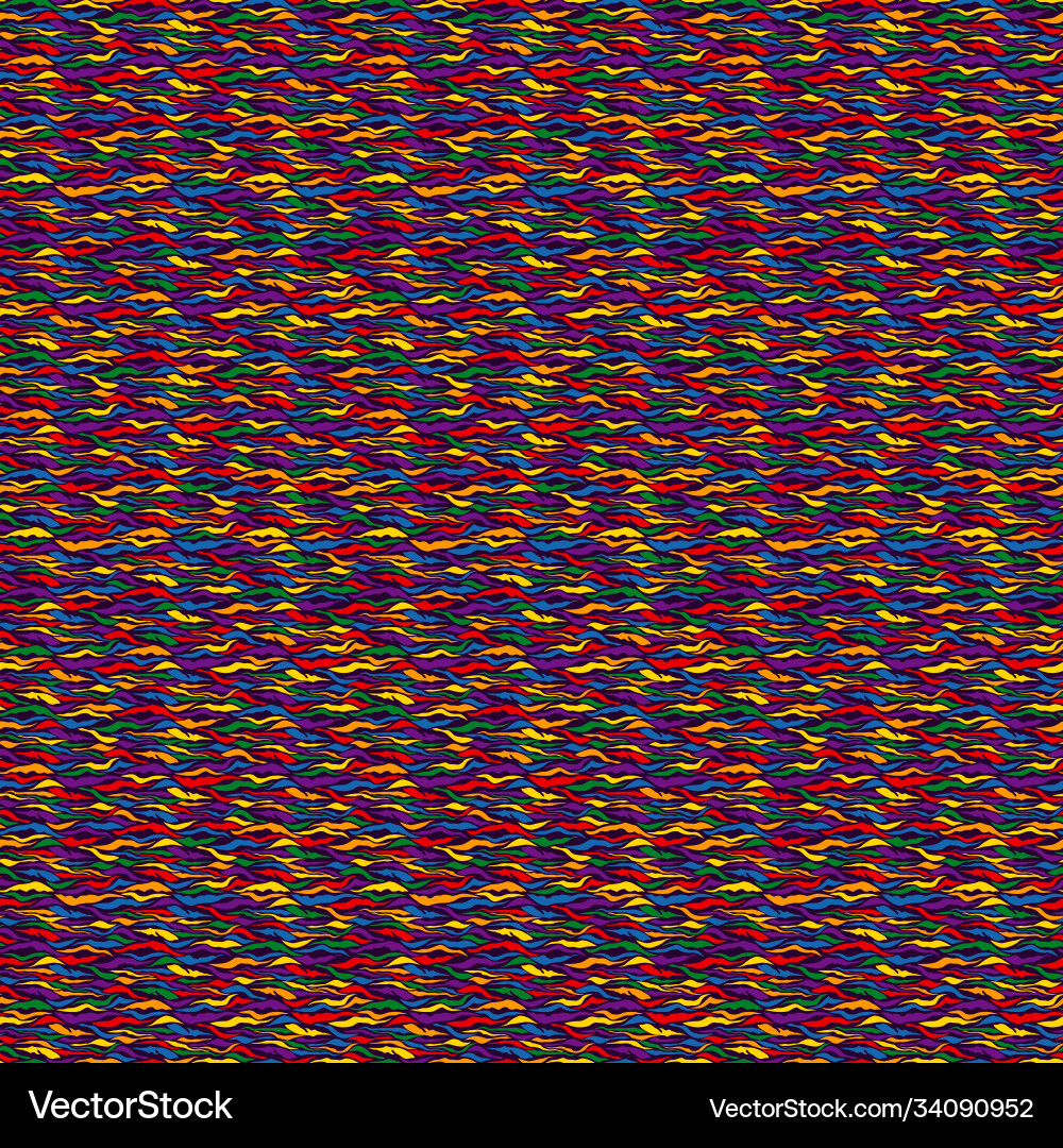 Abstract seamless pattern with chaotic wavy shapes Abstract seamless pattern with chaotic wavy shapes vector image