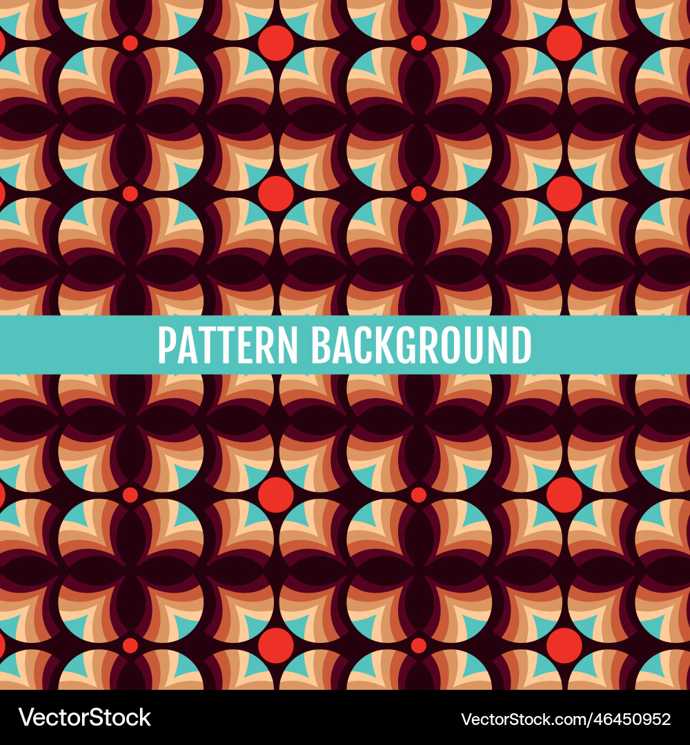 Colored seamless pattern background image Vector Image