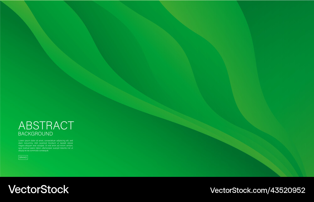 Green wave abstract background pattern Green wave abstract background pattern Vector Image