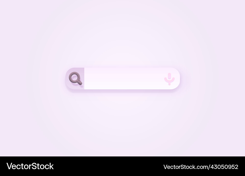 Search web banner browse network frame address Vector Image