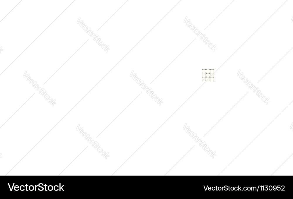 Set of frames vector image
