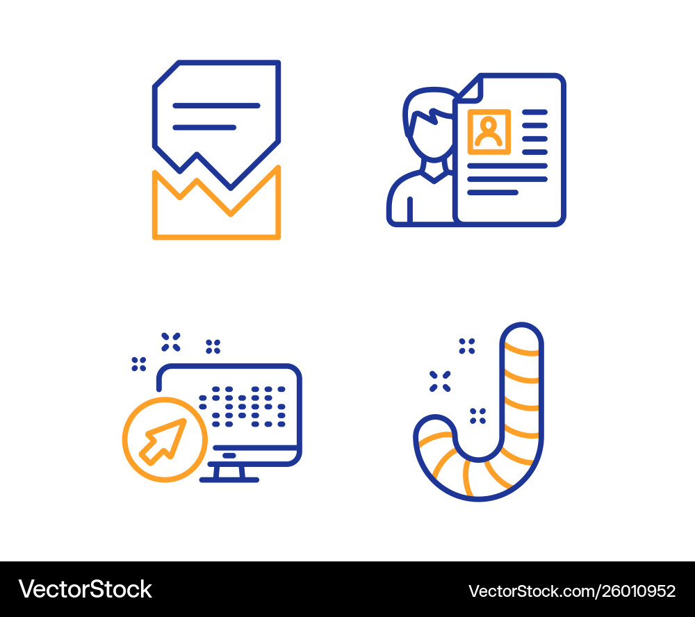 Web system corrupted file and job interview icons Web system corrupted file and job interview icons Vector Image
