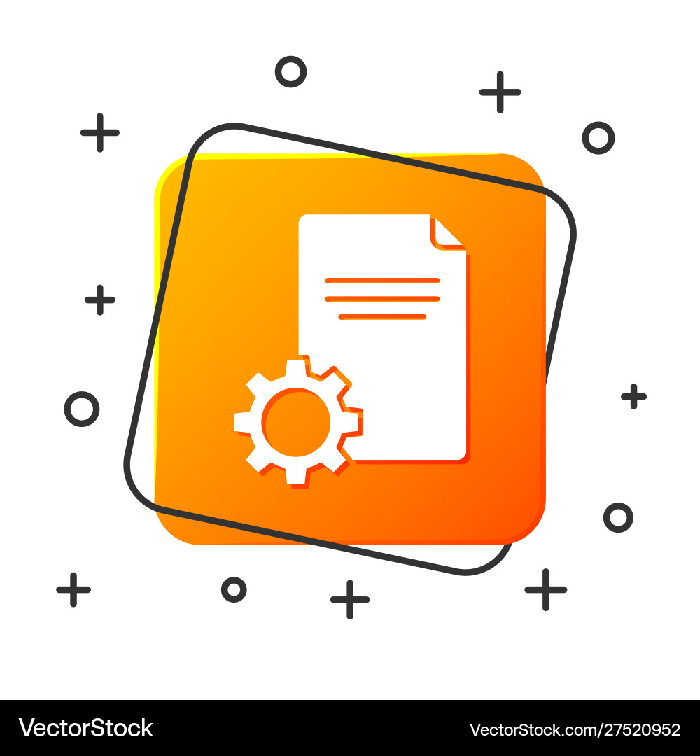 White file document icon isolated on White file document icon isolated on vector image