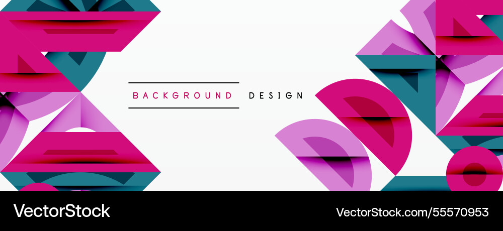 Abstract geometric background with shapes Abstract geometric background with shapes Vector Image
