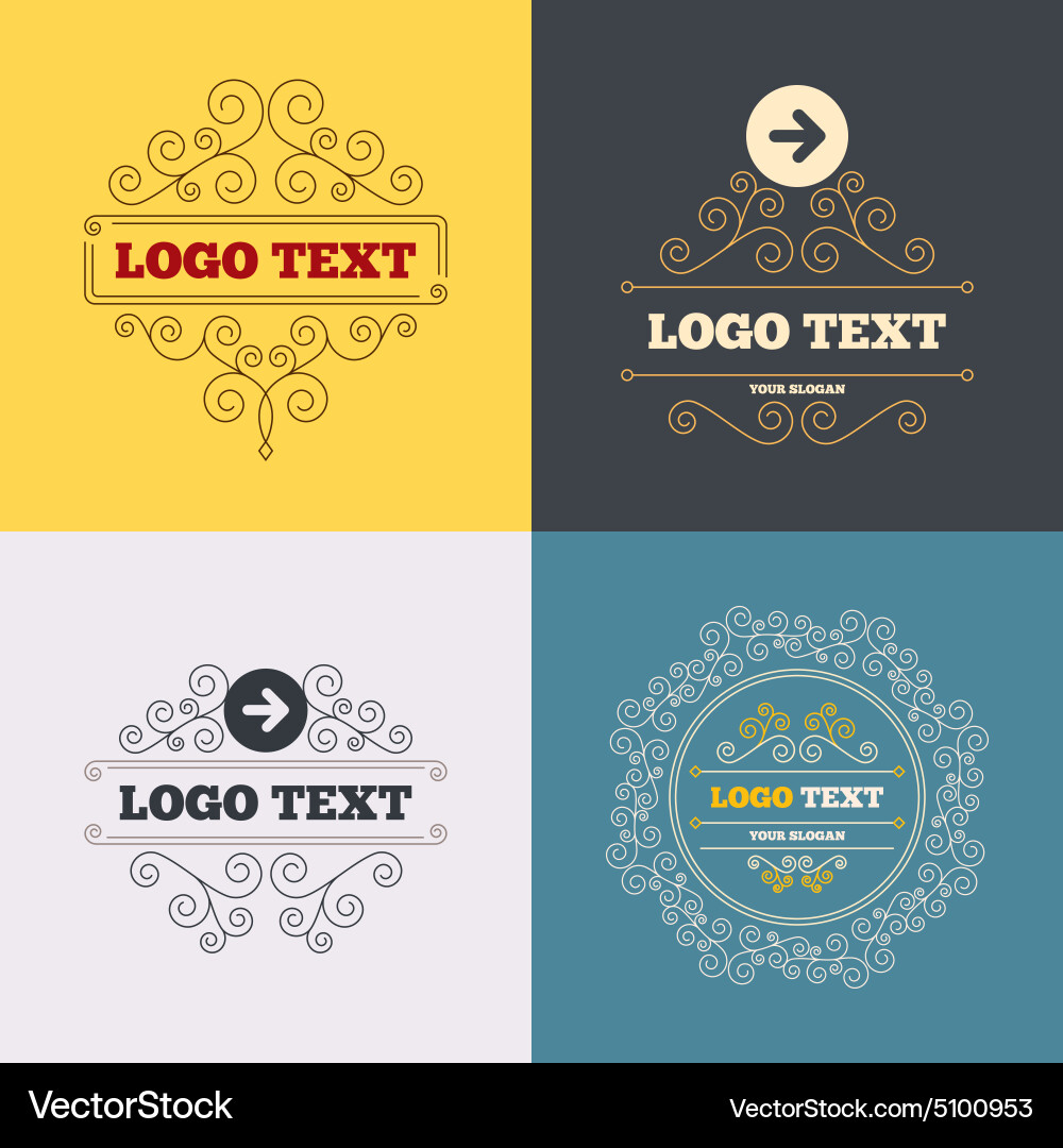 Arrow sign icon next button navigation symbol Vector Image