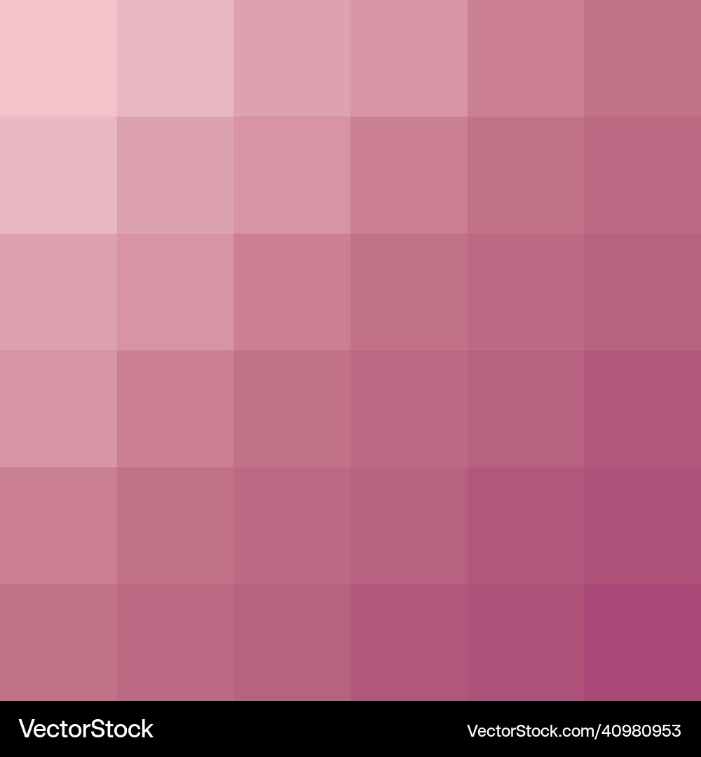 Basic rgbpink gradient square grid pattern vector image