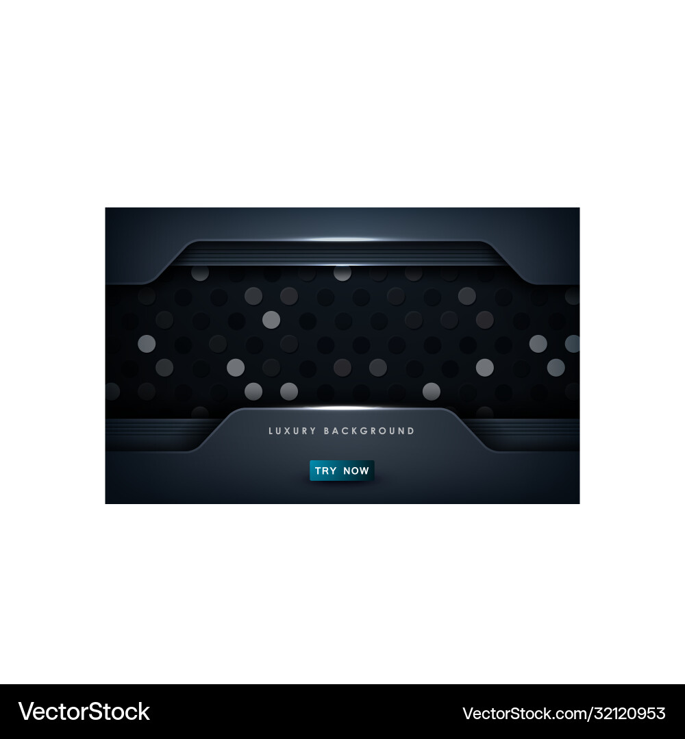 Black overlap background realistic layer Black overlap background realistic layer Vector Image