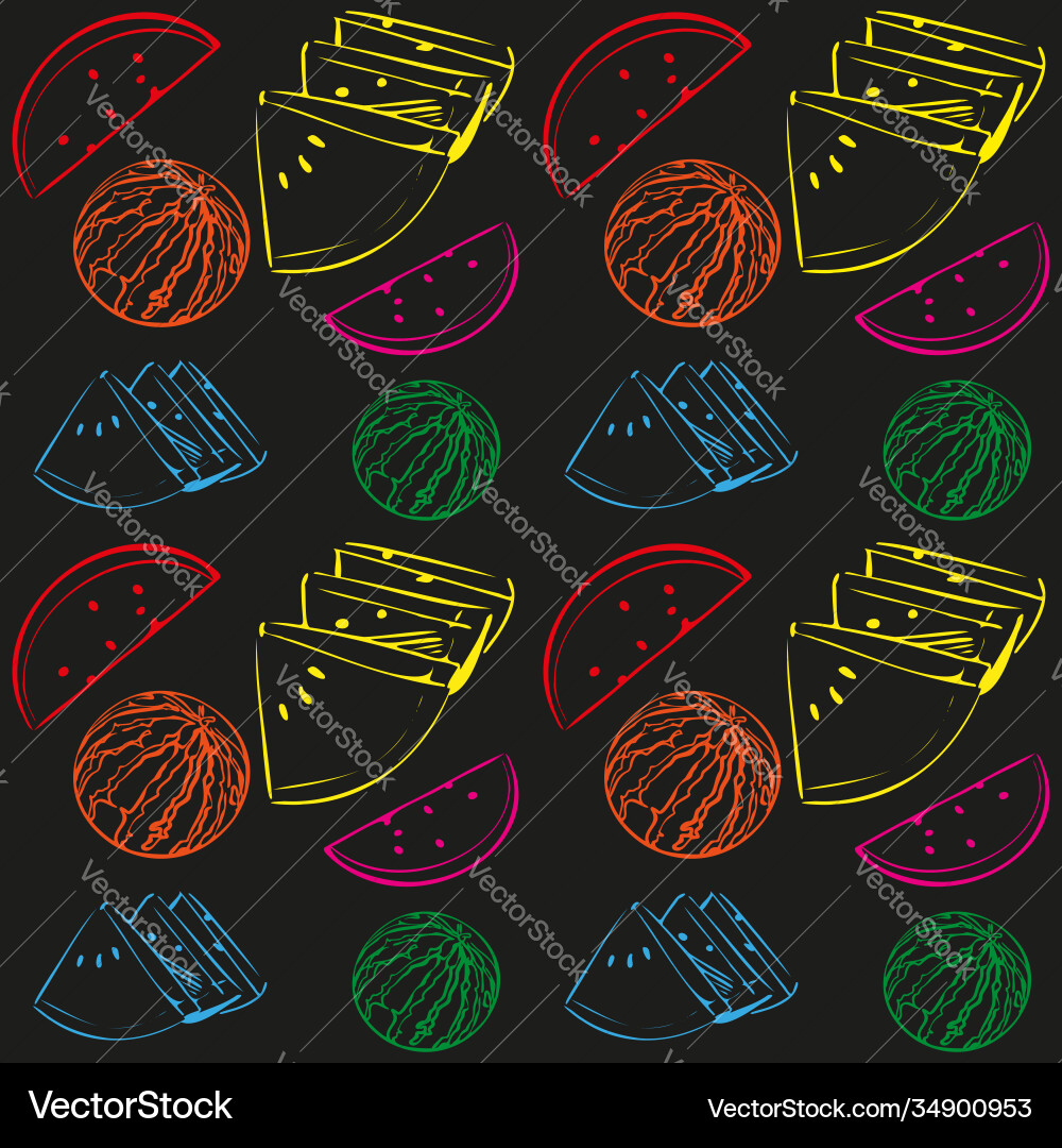 Seamless pattern a multi-colored vector image