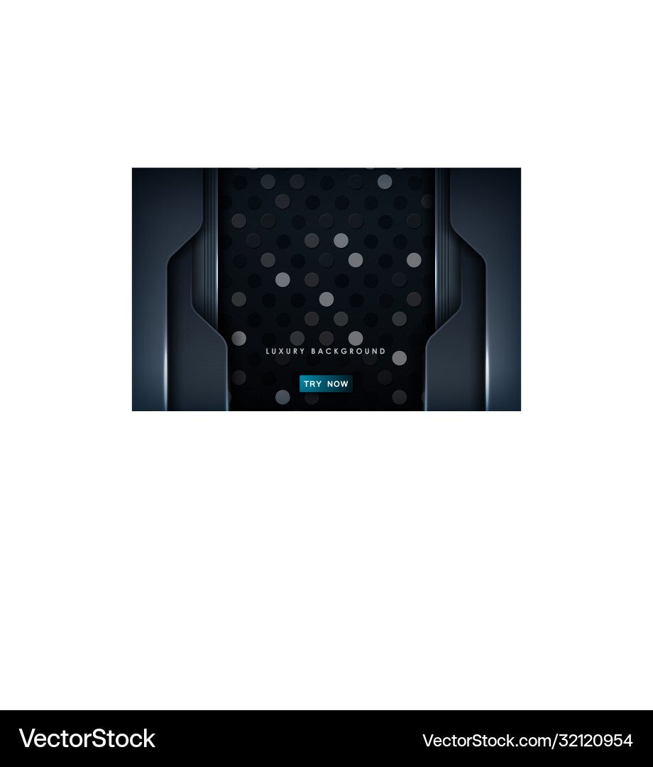 Black overlap background realistic layer Black overlap background realistic layer vector image
