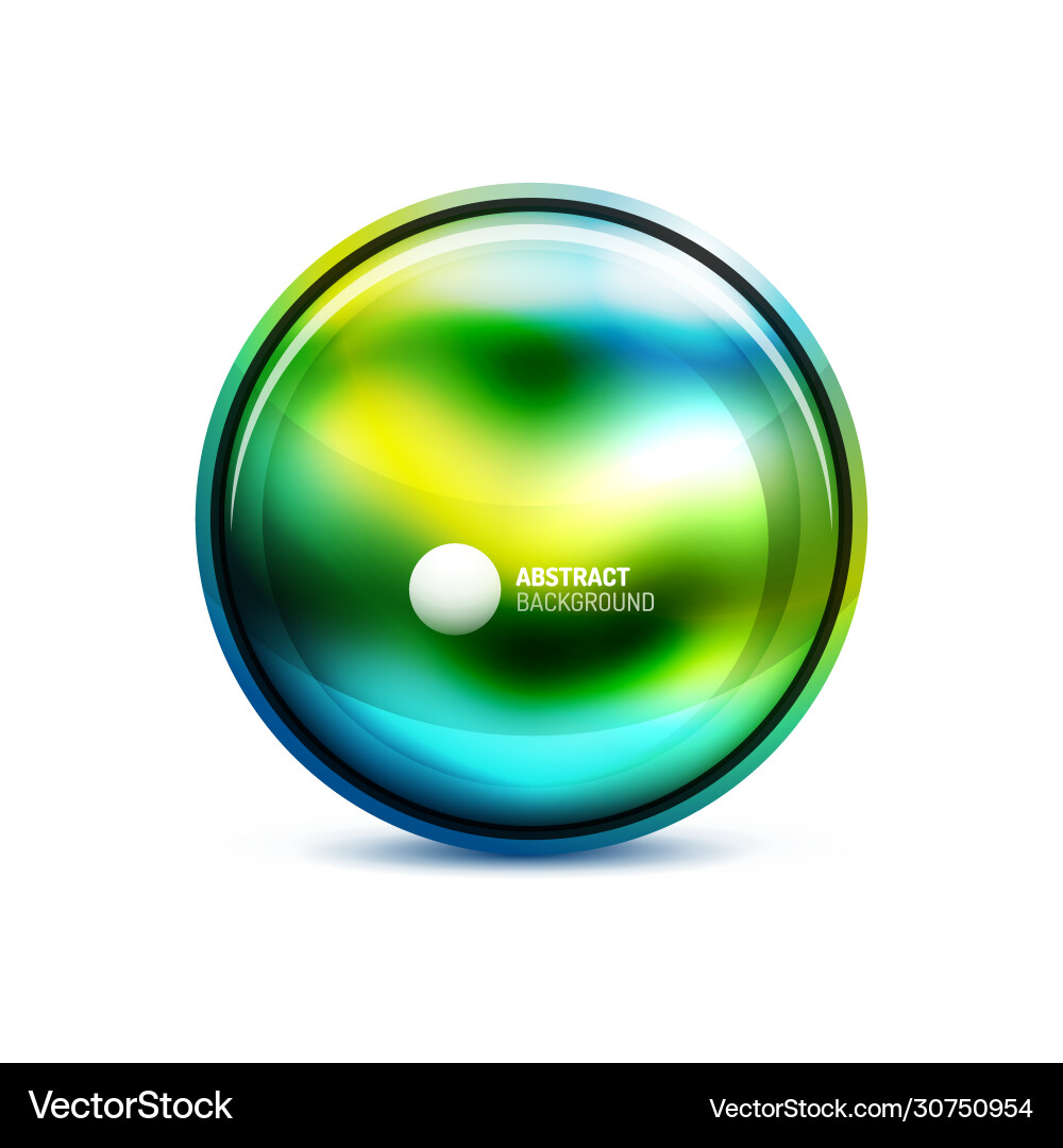 Circle button or banner for text design template Circle button or banner for text design template Vector Image